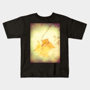 Leaf Autumn Sun Kids T-Shirt